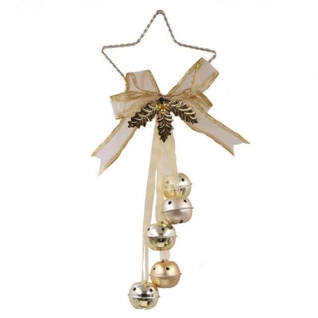 Charming Christmas Tree Bell Pendants for Festive Decor