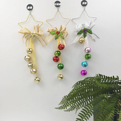 Charming Christmas Tree Bell Pendants for Festive Decor