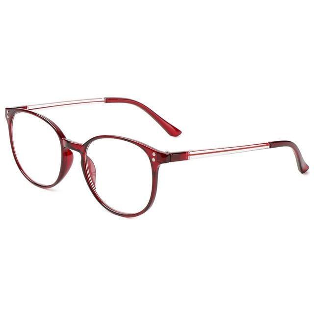 Gafas ópticas transparentes elegantes para una visión mejorada