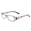 Gafas ópticas transparentes elegantes para una visión mejorada