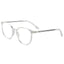 Gafas ópticas transparentes elegantes para una visión mejorada