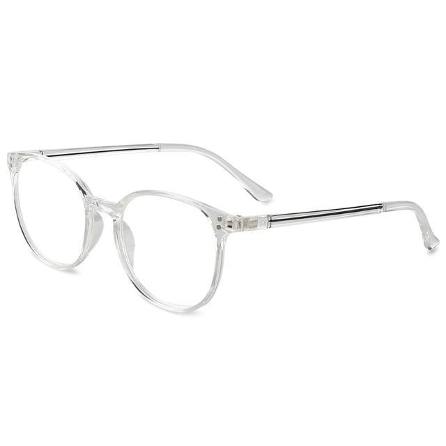 Gafas ópticas transparentes elegantes para una visión mejorada