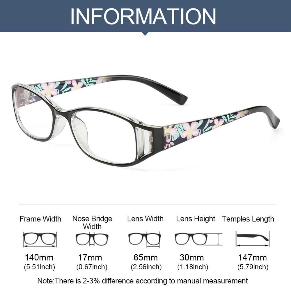 Gafas ópticas transparentes elegantes para una visión mejorada