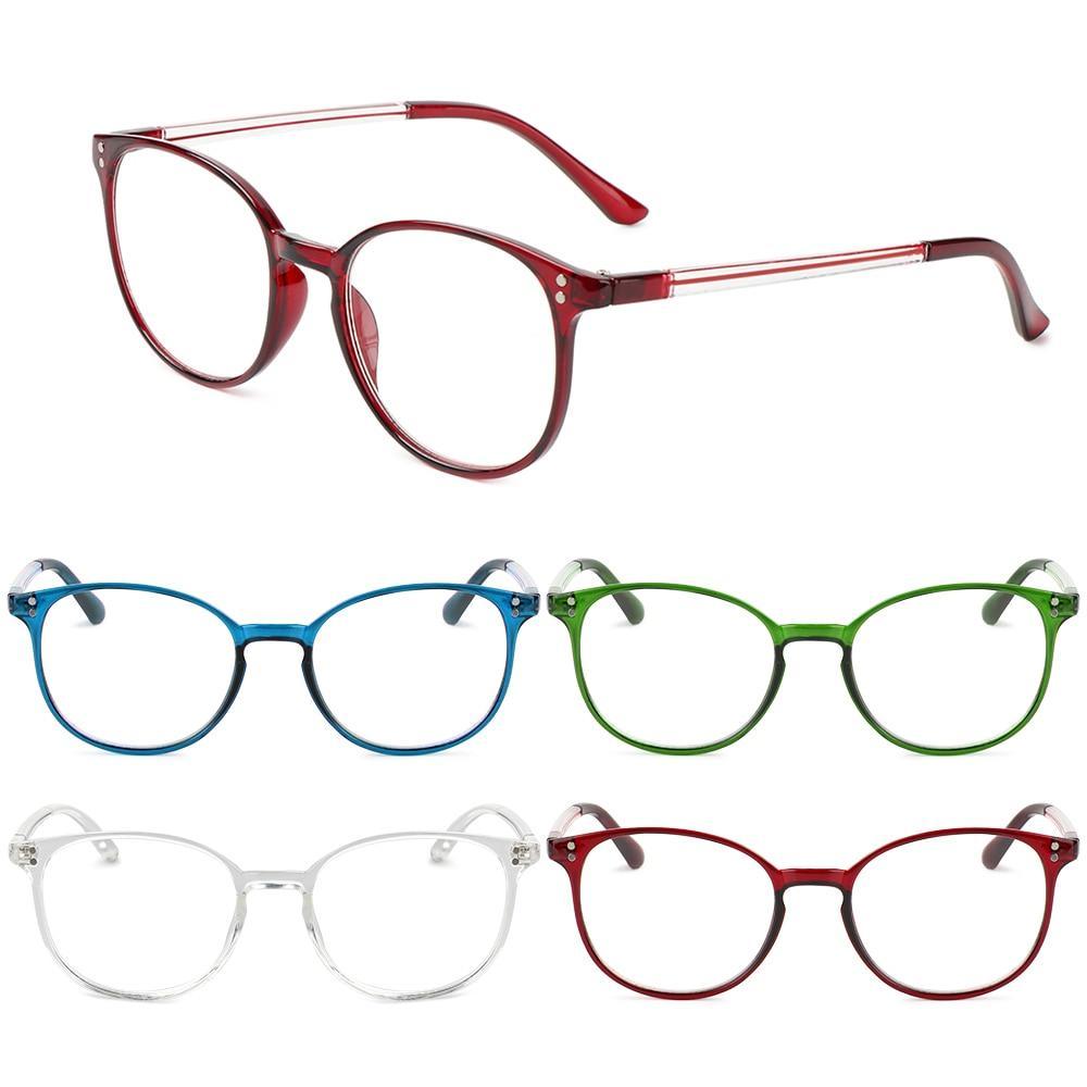 Gafas ópticas transparentes elegantes para una visión mejorada