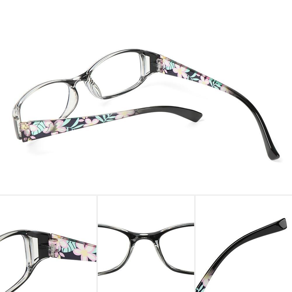 Gafas ópticas transparentes elegantes para una visión mejorada