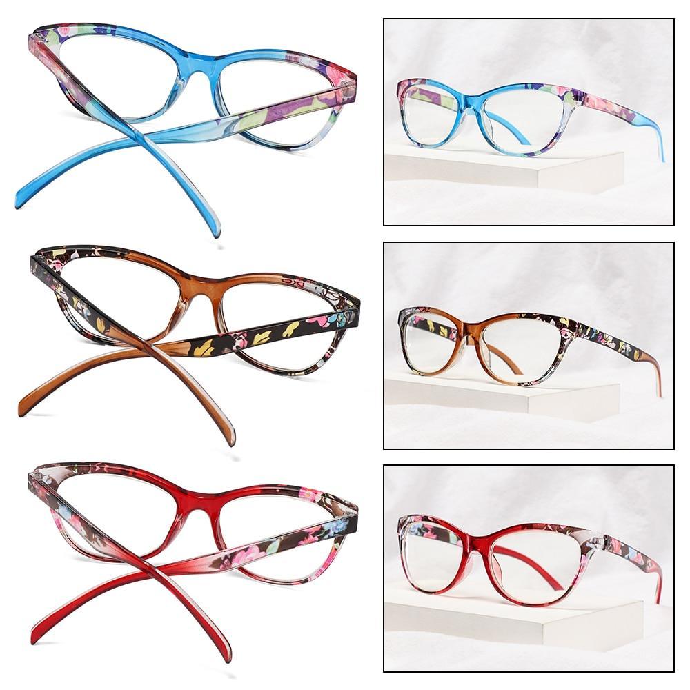 Gafas ópticas transparentes elegantes para una visión mejorada
