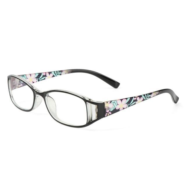 Gafas ópticas transparentes elegantes para una visión mejorada