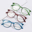 Gafas ópticas transparentes elegantes para una visión mejorada