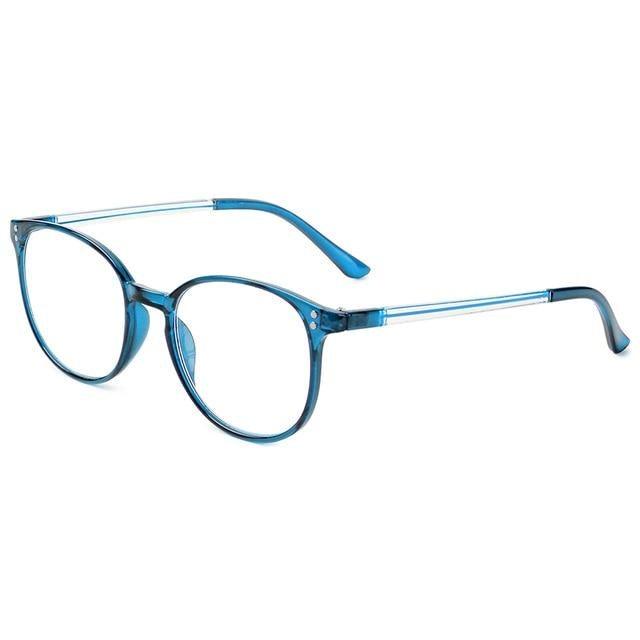 Gafas ópticas transparentes elegantes para una visión mejorada
