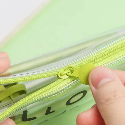 Cute Fruit Theme Pencil Case with Avocado Design