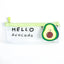 Estuche de Lápices con Diseño de Aguacate de Tema de Frutas Lindas