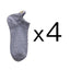 Chaussettes Cheville Design Cœur Mignon - 4 Paires pour Femmes