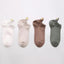 Chaussettes Cheville Design Cœur Mignon - 4 Paires pour Femmes
