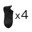 Chaussettes Cheville Design Cœur Mignon - 4 Paires pour Femmes