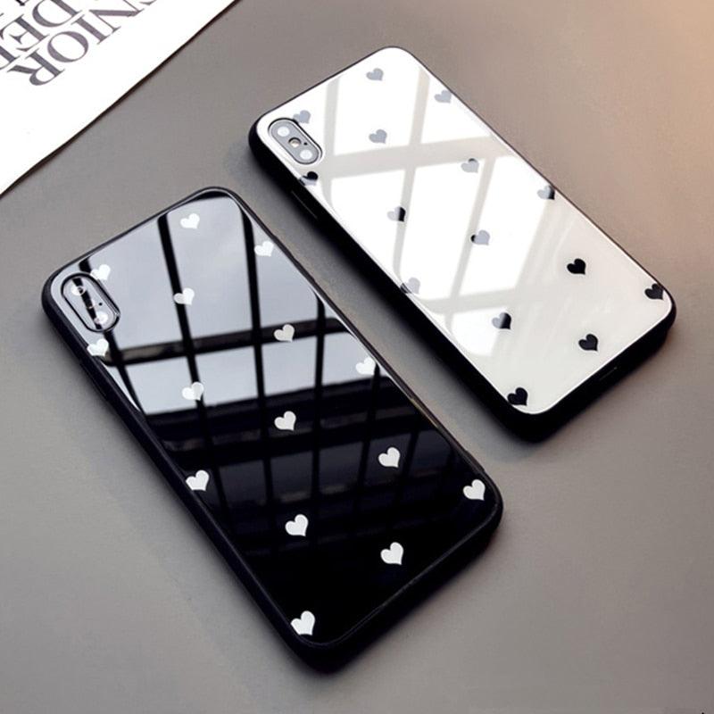 Charming Heart Pattern Slim Soft Silicone Case for Xiaomi Redmi & Note Series - Korvel