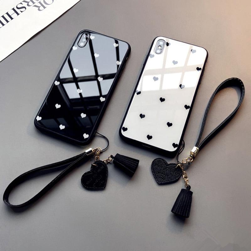 Charming Heart Pattern Slim Soft Silicone Case for Xiaomi Redmi & Note Series - Korvel