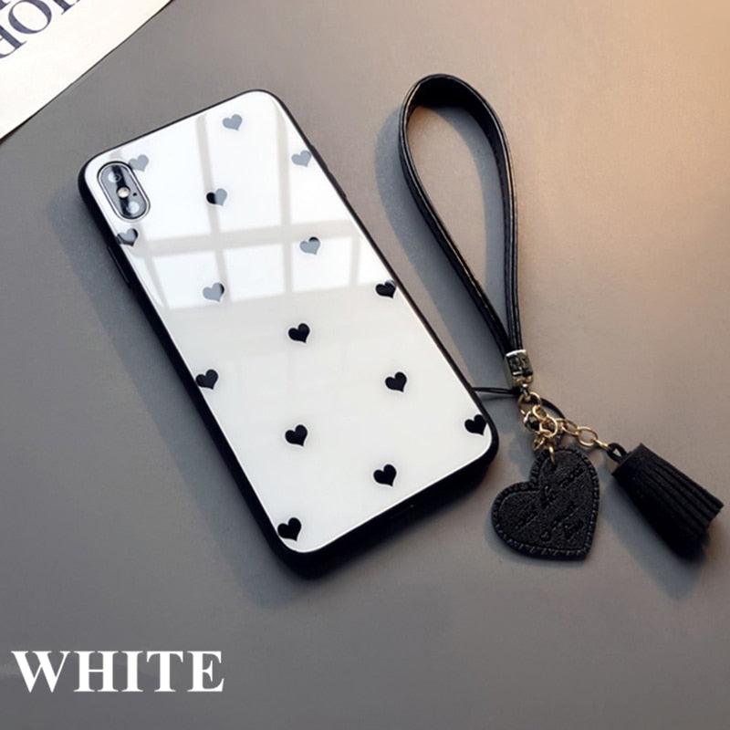 Charming Heart Pattern Slim Soft Silicone Case for Xiaomi Redmi & Note Series - Korvel