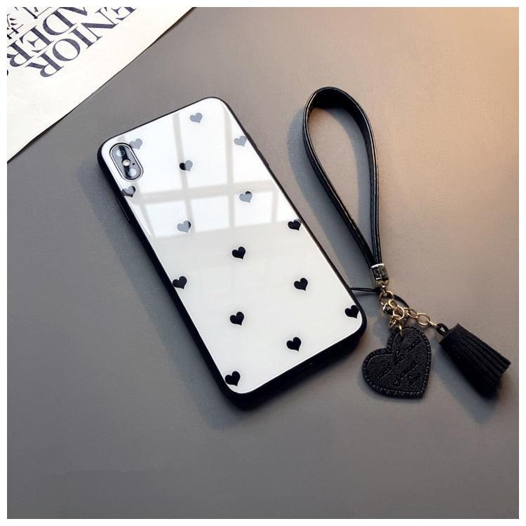 Charming Heart Pattern Slim Soft Silicone Case for Xiaomi Redmi & Note Series - Korvel