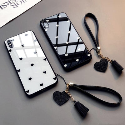 Charming Heart Pattern Slim Soft Silicone Case for Xiaomi Redmi & Note Series - Korvel