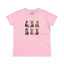 Cute Kittens Women's Cotton T-Shirt for Cat Lovers