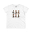 Cute Kittens Women's Cotton T-Shirt for Cat Lovers