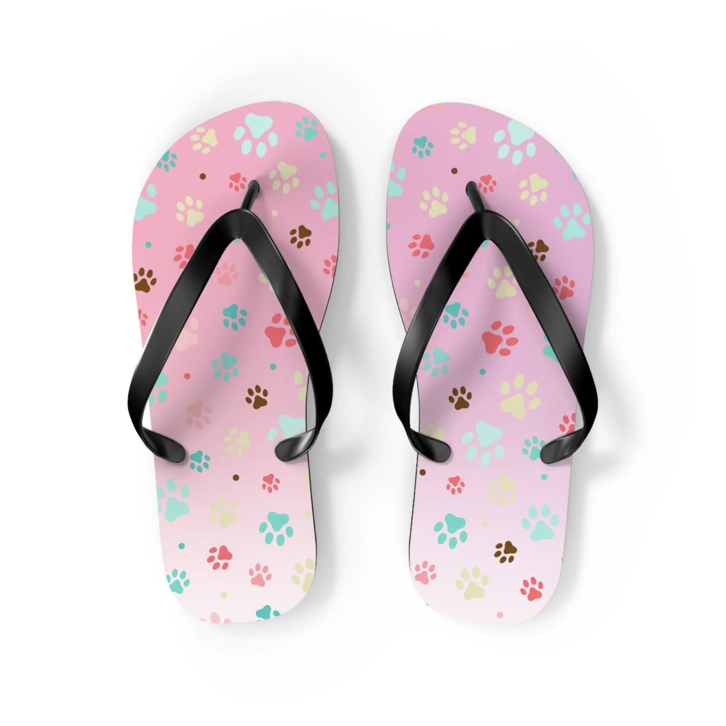 Chanclas con Huellas de Patas Lindas para Amantes de los Animales