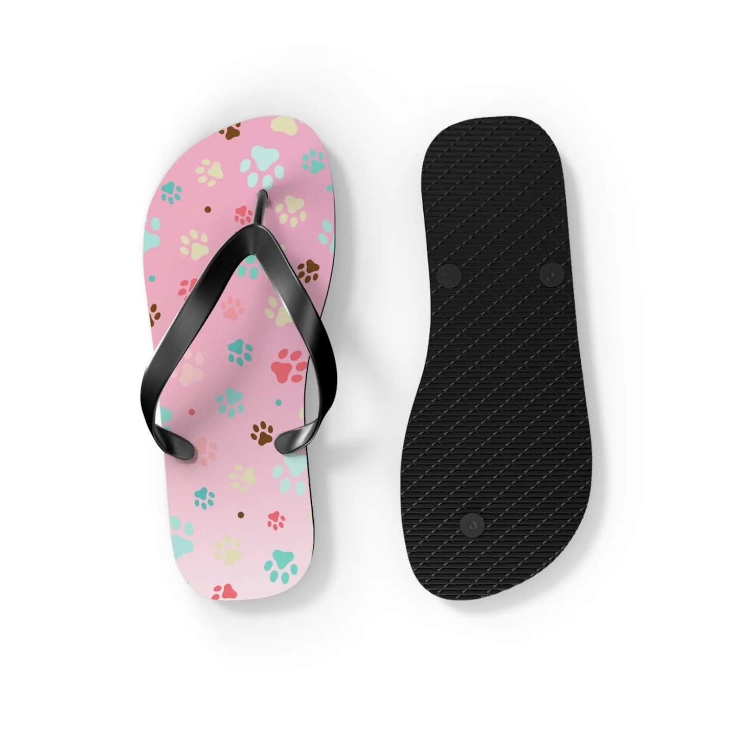 Chanclas con Huellas de Patas Lindas para Amantes de los Animales