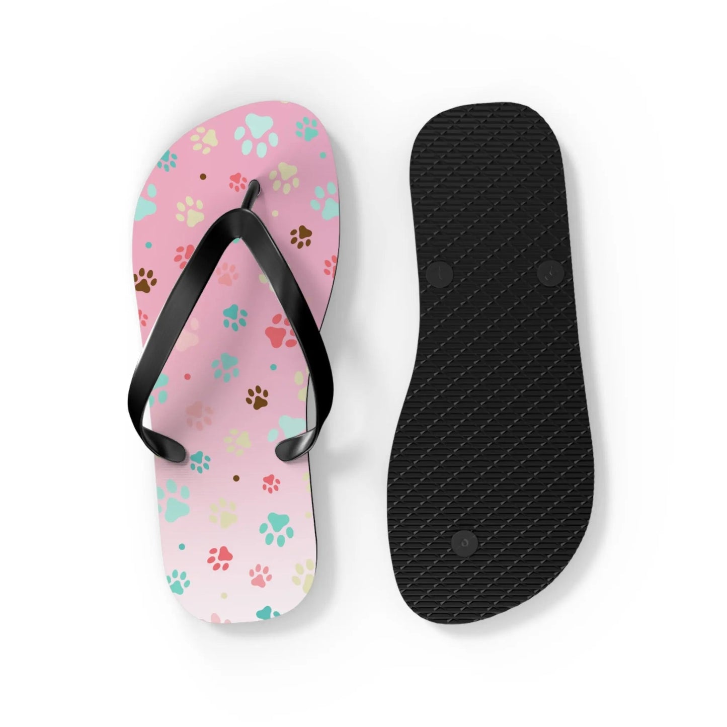 Chanclas con Huellas de Patas Lindas para Amantes de los Animales