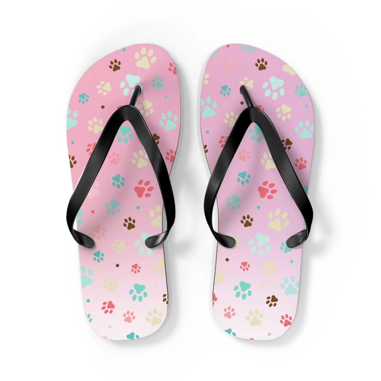 Chanclas con Huellas de Patas Lindas para Amantes de los Animales