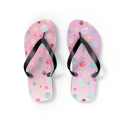 Chanclas con Huellas de Patas Lindas para Amantes de los Animales