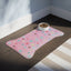 Charming Paw Print Pet Feeding Mat - Slip-Resistant Bowl Holder - Korvel