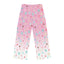 Pantalones de pijama para mujer con estampado de patas de perro - Comodidad acogedora