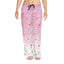 Pantalones de pijama para mujer con estampado de patas de perro - Comodidad acogedora