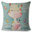 Cute Cartoon Animal Pillow Cover for Kids' Room Decor