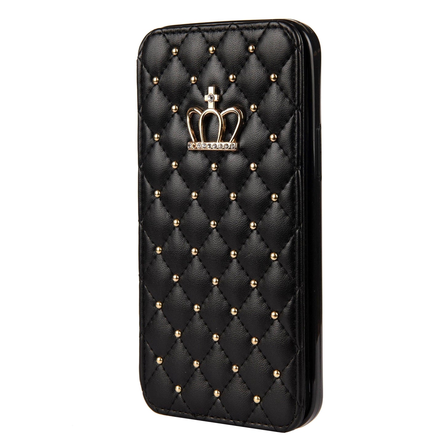 Chic Pink Leather Wallet Case for iPhone - Full Protection & Card Holder - Korvel
