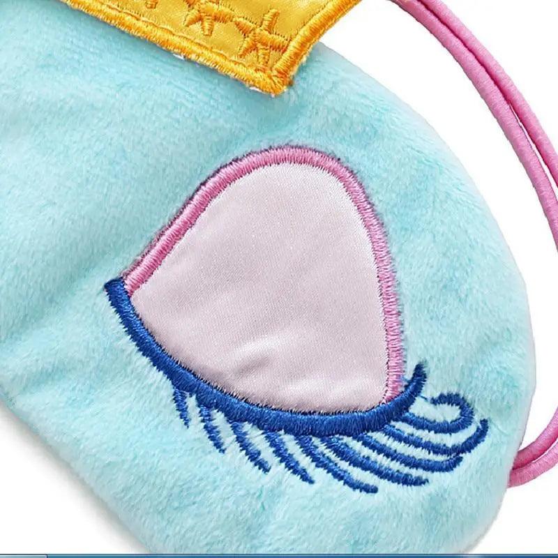 Máscara de Ojos de Princesa Linda - Antifaz Cómodo que Bloquea la Luz