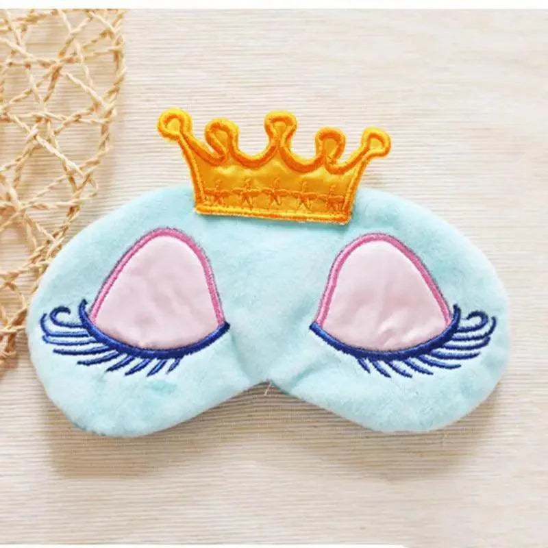 Máscara de Ojos de Princesa Linda - Antifaz Cómodo que Bloquea la Luz