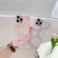Coque de téléphone à fleurs lisses et mignonnes pour iPhone - Protection élégante