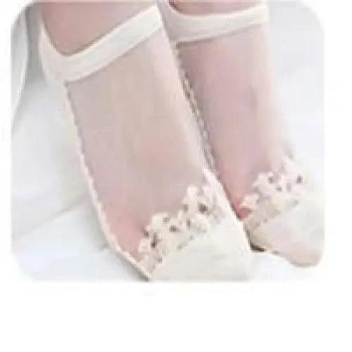 Elegant Sheer Footie Socks for Women - 1 Pair