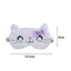 Adorable Cat Eye Sleep Mask - Lightweight & Comfortable Travel Blindfold - Korvel