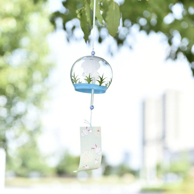 Handmade Glass Wind Chimes for Home Decor