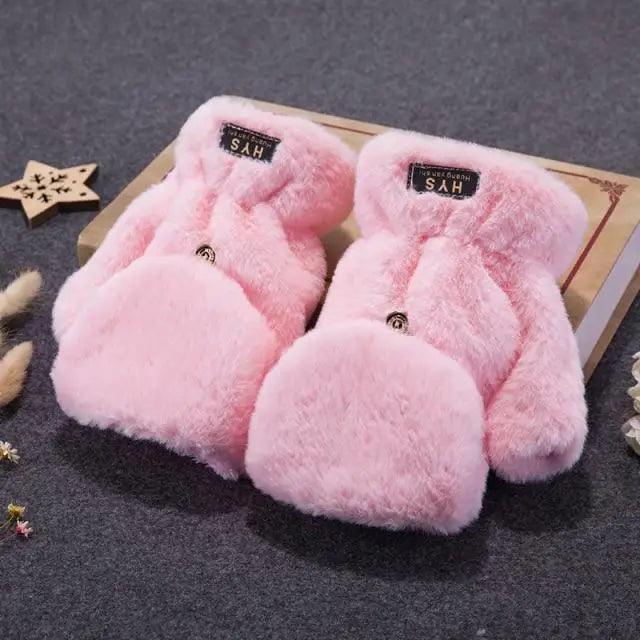 Guantes de Medio Dedo Elegantes para Mujeres - Cálidos y Cómodos
