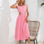 Cutout Ruched Round Neck Tank Dress - Korvel