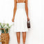 Cutout Smocked Sweetheart Neck Cami Dress - Korvel