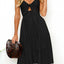 Cutout Smocked Sweetheart Neck Cami Dress - Korvel