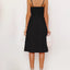 Cutout Smocked Sweetheart Neck Cami Dress - Korvel