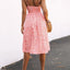 Cutout Smocked Sweetheart Neck Cami Dress - Korvel