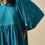 Cutout Textured Long Sleeve Mini Dress - Korvel