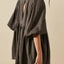 Cutout Textured Long Sleeve Mini Dress - Korvel