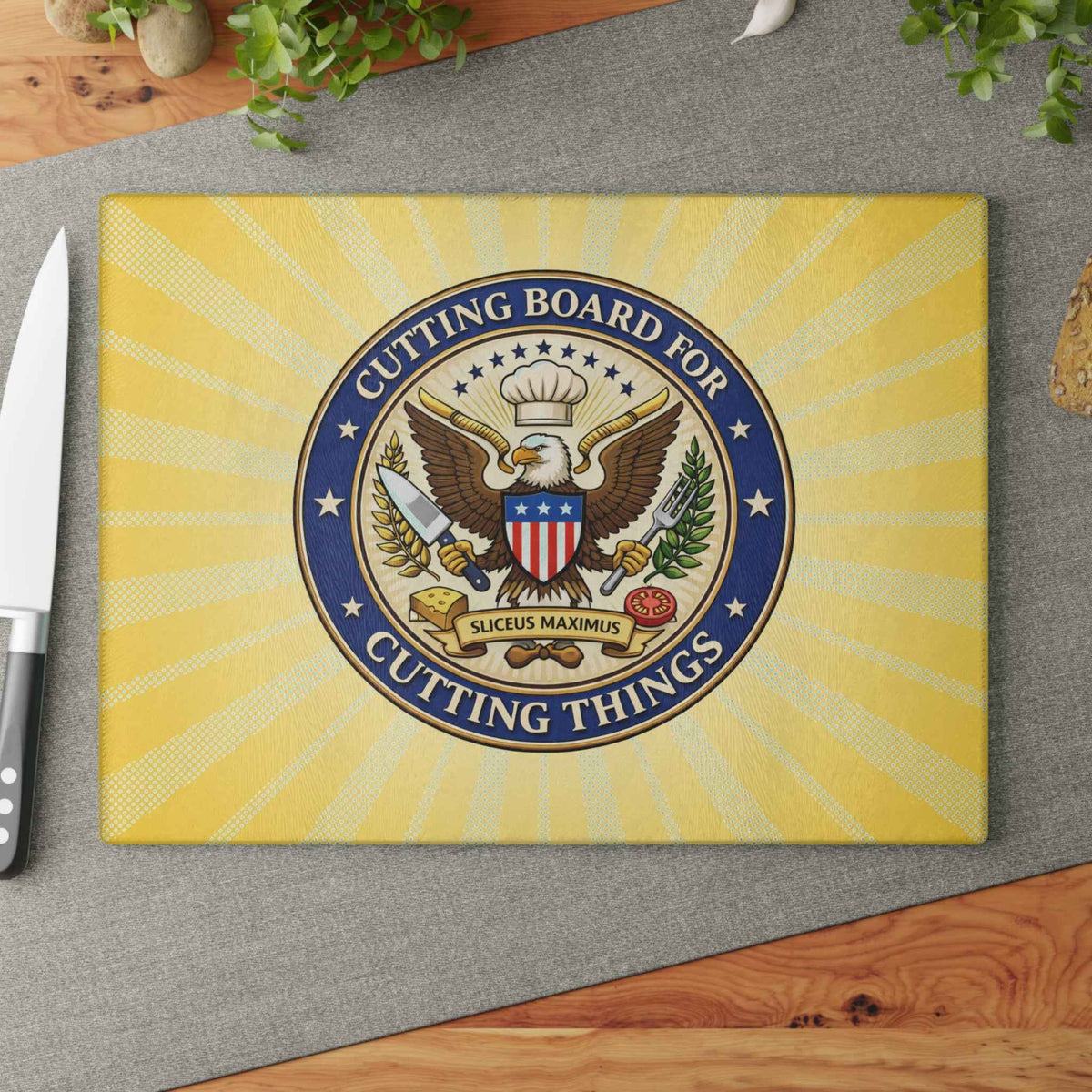 Sliceus Maximus Glass Cutting Board